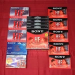 Lot Of Sony Casstte Tapes 15 C-60HFL 3 C-60HFC C-60HFB C-90HFSL. Fixed Price $35.12.