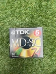 Tdk Md-sg 74 Minutes Mini Disc 5 Ct Blister Pack -1999-SEALED And New. Fixed Price $49.99.