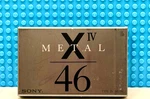Sony X Iv Metal 46 1992 Japan Type Blank Cassette Tape (1) (sealed). Fixed Price $49.99.