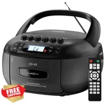Kuephom Cd Boombox Bluetooth Cassette Player Fm Am Usb MP3 Remote. Fixed Price $84.88.