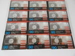 Lot Of 12 Spartan Hi-tech Mkii 90MIN Cassette Tapes *new Sealed*. Fixed Price $23.99.