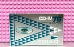 Triad Cd Iv 76 1988 Type Blank Cassette Tape (1) (sealed). Fixed Price $53.99.