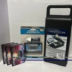 Case, Cleaner Kit, 3-TDK 120 8MM Cassettes, All New Original Package. Fixed Price $23.00.