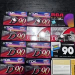 Lot Of 12 Blank Cassettes Tdk Rca Maxwell Mixed. Fixed Price $20.99.