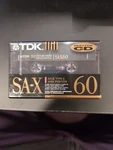 Tdk Sa-x 60 Blank Cassette Tape Type Ii, Japan Made, Sealed. Fixed Price $25.00.