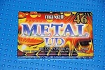 Maxell Metal Ud 46 1995 Japan Type Iv Blank Cassette Tape (1) (sealed). Fixed Price $38.69.