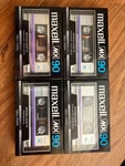 Maxell Mx 90 Blank Audio Cassette Tape. Fixed Price $44.00.