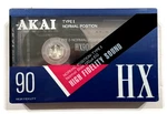 Akai Hx 90 Vintage Audio Cassette Blank Tape Sealed Made Japan Type. Fixed Price $26.99.