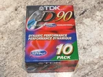 Tdk Blank Audio Cassette Tapes High Output Type 10 Pack Sealed Minute. Fixed Price $18.99.