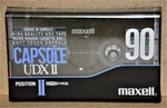 Maxell Capsule - Udx Ii Type 90 Minute Audio Tape Factory Sealed. Fixed Price $15.00.