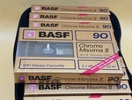 Basf Chrome Maxima Ii 90 10PACK Blank Audio Cassette Tape (sealed) New!. Fixed Price $269.99.