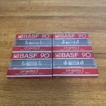 Lot Of Basf 90 Lh-extra Stereo Cassettes Tapes 2X45 Min 132M New/sealed. Fixed Price $34.99.