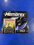 Memorex Minidisc 74 Md Recordable Blank For Digital Audio Recording. Fixed Price $7.25.
