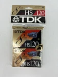 Tdk 8MM - Hs 120 Minutes Blank Tape (lot Of 2) Brand New & Sealed Mp Premium. Fixed Price $13.88.
