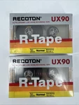 Recoton Ux 90 R-tape Type I Blank Cassette Lot Of 2. Fixed Price $14.67.