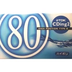 Tdk Cding 80 Virgin Cassette Tape Japan 4902030209469. Fixed Price $14.40.