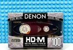 Denon Hd-m 100 1994 Usa Type Iv Blank Cassette Tape (1) (sealed). Fixed Price $53.99.