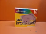 Memorex 10-PK Cd/dvd Slim Jewel Cases Multi-colors Factory Sealed Nib New. Fixed Price $15.00.