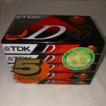 Tdk D90 High Output Pack Cassette Tapes New Sealed Ieci Type Normal D-90S5. Fixed Price $5.00.