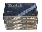 4 Vintage Scotch Master Ii Y-C-90 Chrome Bias Cassette Tapes. Fixed Price $63.97.