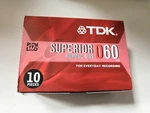 Tdk Normal Bias 120 10 Pack Superior D60 - Brand New, Sealed. Fixed Price $23.99.