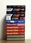 New Sealed Blank Cassette Tapes Lot 12: Tdk 90 Min, Maxell & Memorex. Fixed Price $19.99.