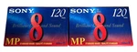 New/sealed Sony Video 8 Standard Grade Minutes P6-120MP Ntsc 106 X. Fixed Price $12.99.