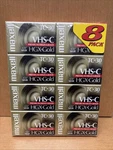 Maxell TC-30 Hgx-gold Vhs-c Premium High Grade Recording Tape Lot Of 8 New Nos. Fixed Price $38.00.