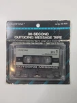 Duofone 30 Second Outgoing Message Tape Cat No 43-435. Fixed Price $8.95.