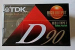 Tdk D90 Blank Cassette Tapes 4 New Sealed High Output. Made Japan Normal Posti. Fixed Price $5.97.