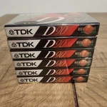 Tdk D90 High Output Iec I/type Blank Audio Cassette Minutes (lot Of 6). Fixed Price $7.64.