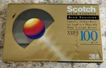 Scotch Xsii-s 100 High Position Audio Cassette Tape New Sealed Rare Vintage. Fixed Price $18.73.