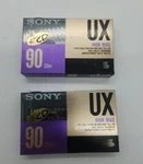 Sony Cassette Tapes Ux High Bias 90 135M Of Two. Fixed Price $14.99.