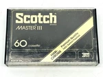 Scotch Master Iii 60 Blank Cassette Tape Ferri Chrome Premium Quality Owned. Fixed Price $8.99.