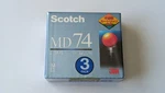 Minidisc Md Scotch 74 3M 3PACK. Fixed Price $65.00.