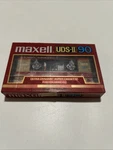 Maxell Uds-ii 90 Blank Ultra Dynamic Super Cassette Tape Iec Type Sealed Vtg.. Fixed Price $14.95.