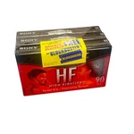 New Sony Min Cassette 3-PACK Sealed Tapes C90HFL Outer Wrap Torn. Fixed Price $14.95.