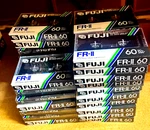 Fuji Fr Ii 60 Type Blank Audio Cassette Tape - New Sealed (lot Of 37 Rare. Fixed Price $329.95.