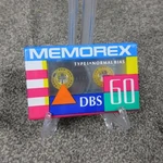 Memorex Dbs Cassette Tape 60 New Sealed. Fixed Price $10.99.