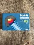 Scotch Bx 90 Minute Blank Audio Cassette Tape Normal Position 3M New Sealed. Fixed Price $7.48.