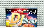 Tdk Dj Disc Jack 64 Metal 1995 Japan Blank Cassette Tape (1) (sealed). Fixed Price $31.49.