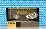 Tdk Sr 60 1989 Japan Type Ii Blank Cassette Tape (1) (sealed). Fixed Price $29.69.
