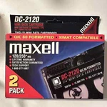 Maxell DC-2120 Mini Data Cartridges Total 4. 120/250 Mb. New Record. Fixed Price $5.57.