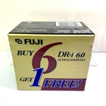 Fuji Dr-i 60 Type 1 Audio Cassettes 7 Pack Factory Blank Sealed Tapes. Fixed Price $9.99.