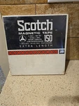 3M Scotch 150 Magnetic Tape Studio Reel-to-reel 1/4 INCH-1800FT. Fixed Price $17.95.