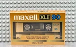 Maxell Xl Ii 90 1985 Usa Type Blank Cassette Tape (1) (sealed). Fixed Price $29.69.
