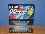 Tdk Cdpower 110 & Fuji Dr-ii 90 Cassette Tapes. Nos. Fixed Price $12.25.