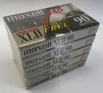 Maxell Xlii 90 High Bias Blank Audio Cassette Tapes - (5 Pack) Brand New Sealed. Fixed Price $44.99.