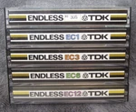 Lot Of 5 Vintage Tdk Special Use Endless Cassette Tapes: EC30S,EC1,EC3,EC6,EC12M. Fixed Price $49.99.