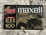 Maxell Xlii-s 100 Minute New Sealed Audio Cassette Tape. Fixed Price $7.49.